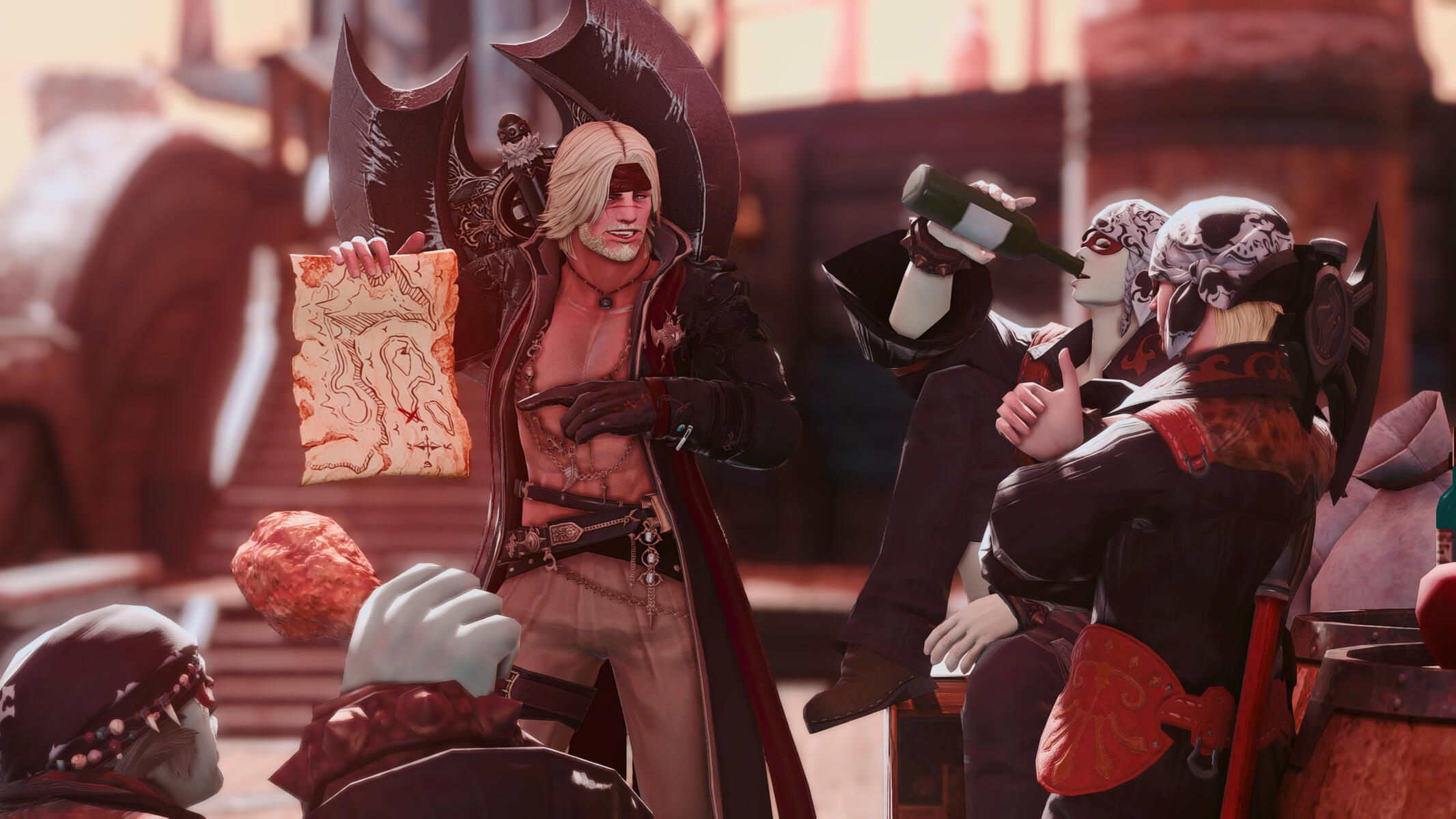 A Daily occurrence in this new life of his, Tyr gets excited and ambitious and shares plans of yet another treasure his crew can try and find.